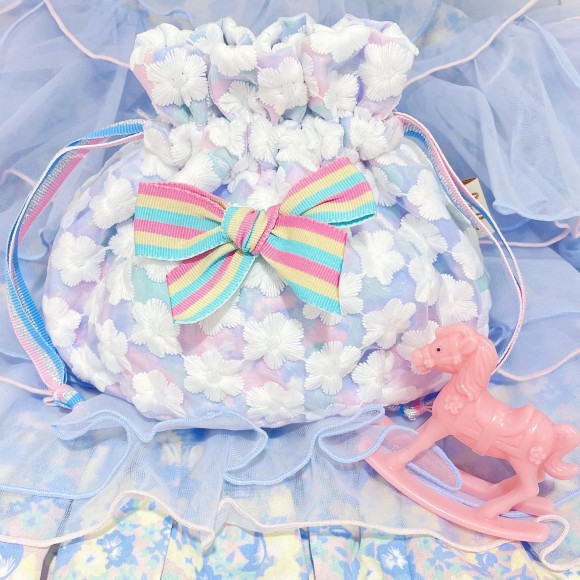 ♡巾着ポーチ♡