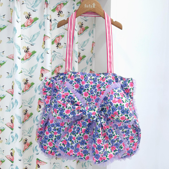 Ribbon tote bag♡