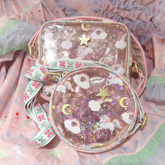 独角兽图案Poshet♡