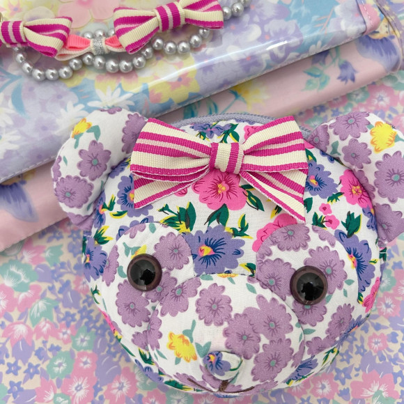 パンダのお顔バッグチャーム★彡