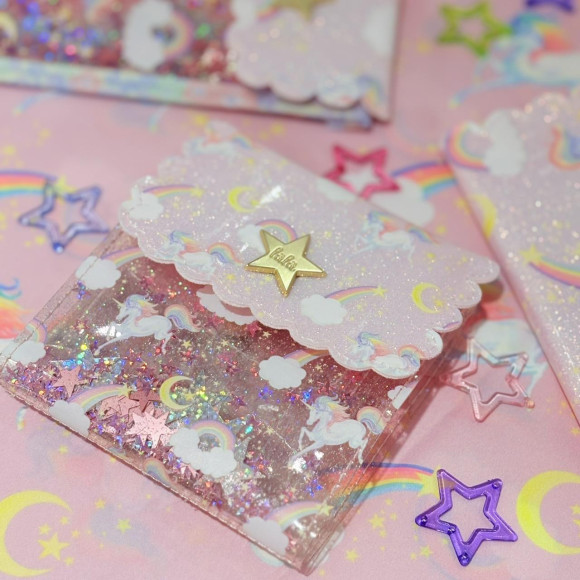 ♡スカラップミニウォレット♡