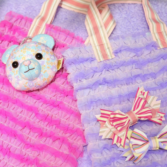 ♡ふわふわミニレッスンバッグ♡