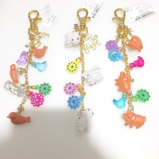 バックチャーム☆キーホルダー