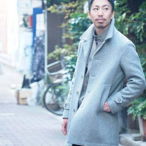 メルトンステンカラーコートのご紹介です！
