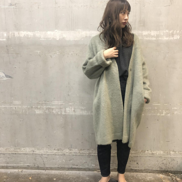モヘアシャギーコート入荷！！