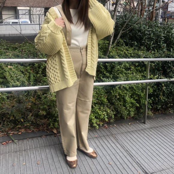cable cardigan