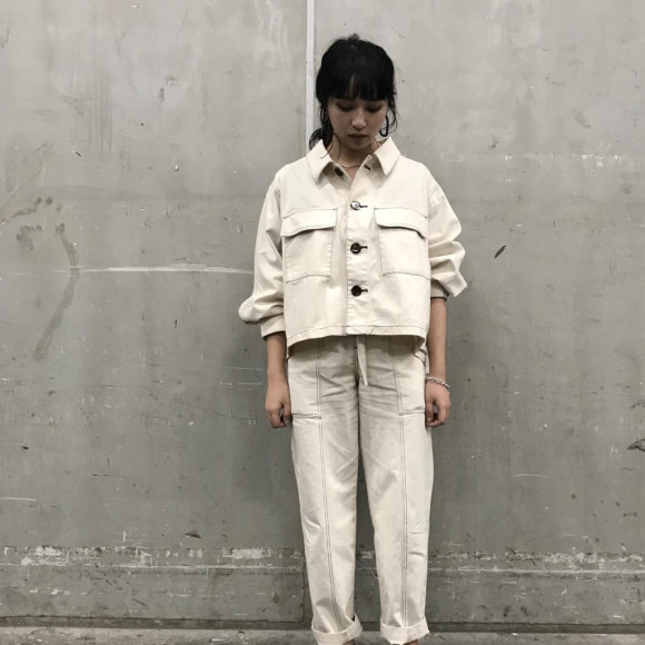 春のセットアップスタイル