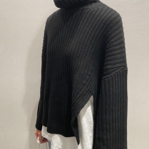 【SALE】タートルニット×ロンTセット