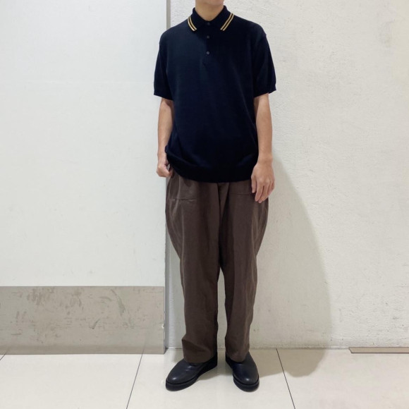 BATONER別注ニットポロ