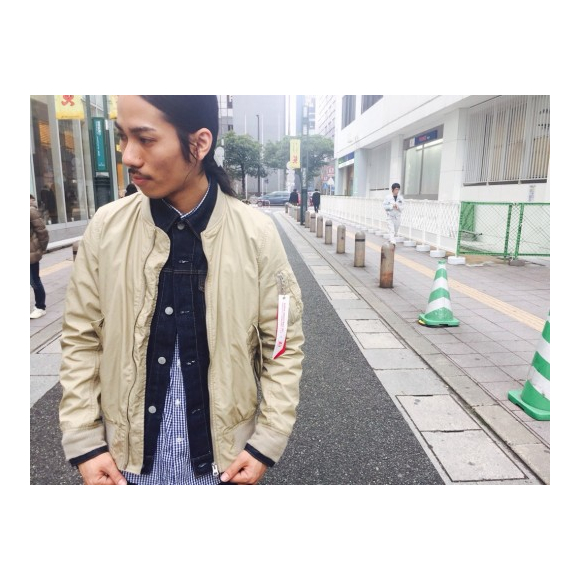 別注》ALPHA INDUSTRIES iD URBAN RESEARCH
