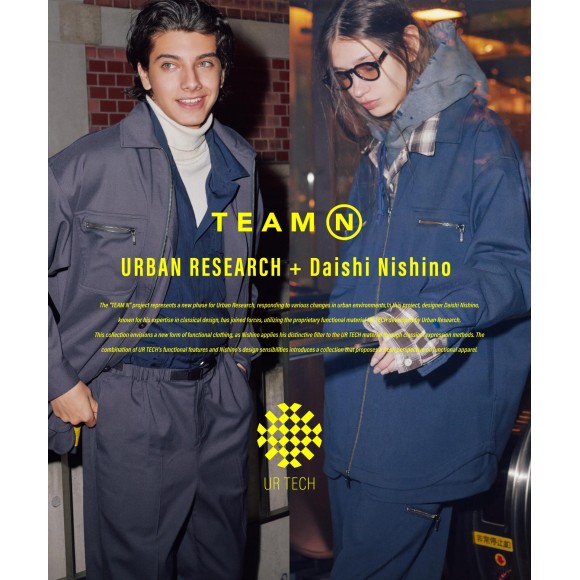 TEAM N for URBAN RESEARCH 1st delivery.