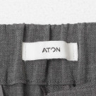 ATON　WOOL GAUZE EASY PANTS 