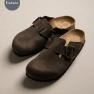 【EXCLUSIVE】柔らかなスエードが魅力の別注クロッグサンダル【BIRKENSTOCK】