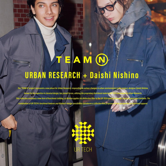 TEAM N for URBAN RESEARCH 1st delivery.