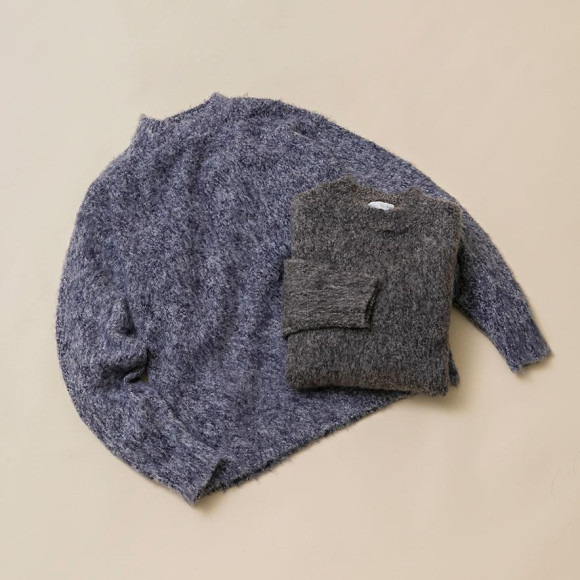 【GIFT】new basic MOULINE SHAGGY KNIT