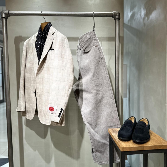 品格は素材から。『欧州生地で仕立てた一着』