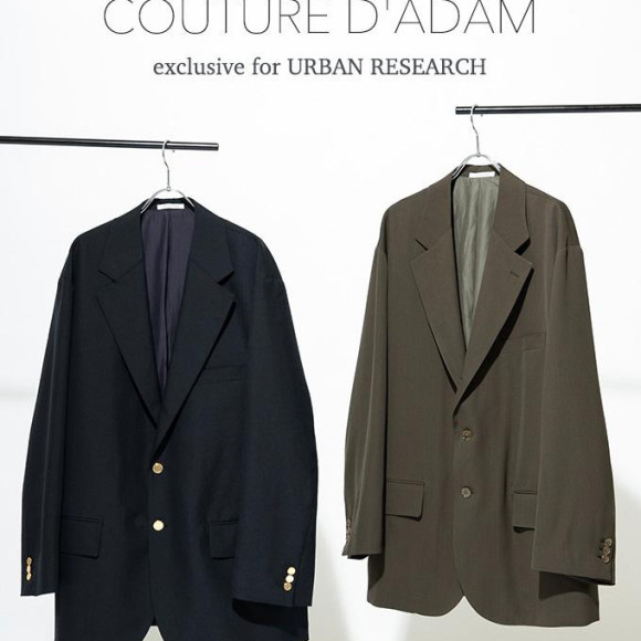 【Exclusive】本格派のテーラリングを、現代的なオーバーサイズで【COUTURE D’ADAME】