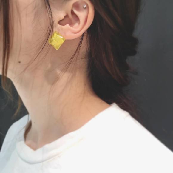 涼しげピアス♡