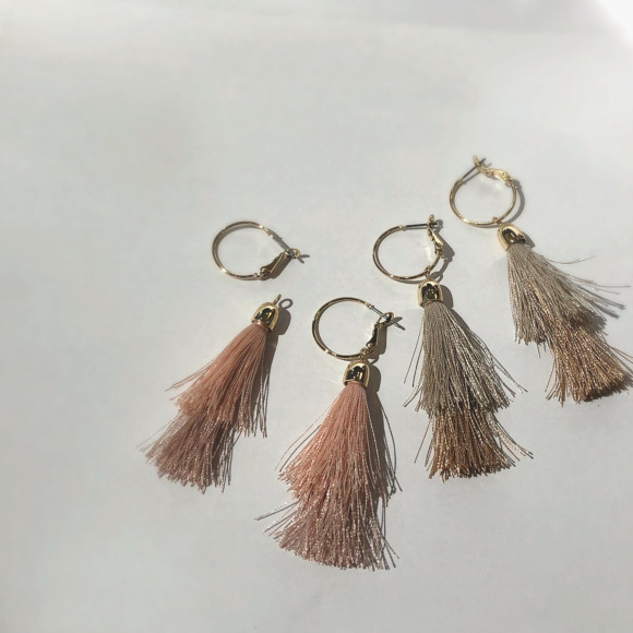 フリンジピアス♡