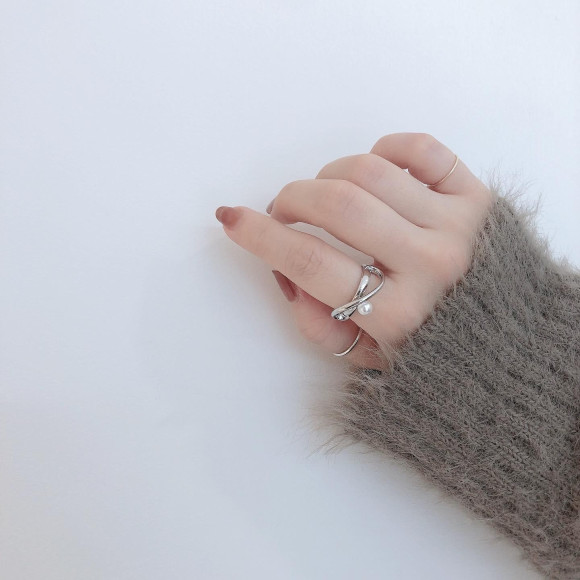 新作パールリング♡