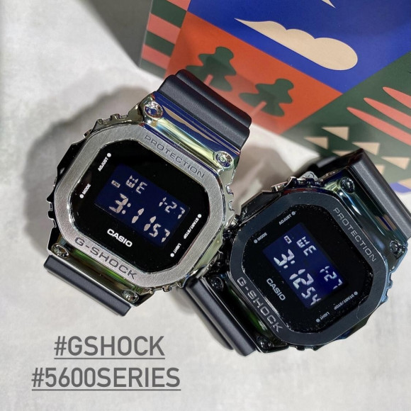 ステンレスが差をつける【G-SHOCK5600シリーズ】