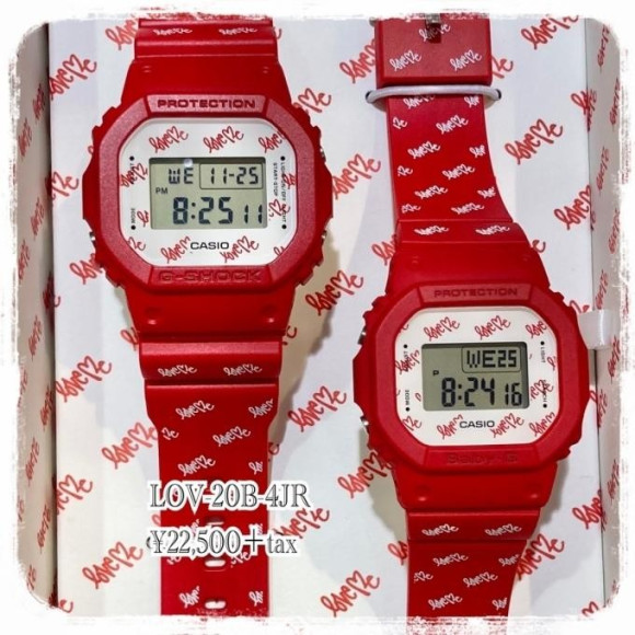 【G-SHOCK】バレンタイン！
