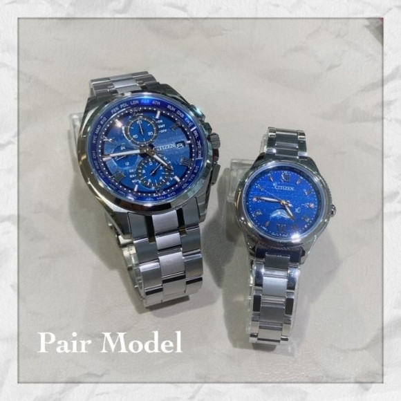  【CITIZEN】ATTESA＆xCペアウォッチ！
