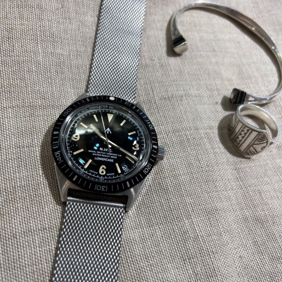 【NAVAL WATCH】シルバーアクセサリーと。