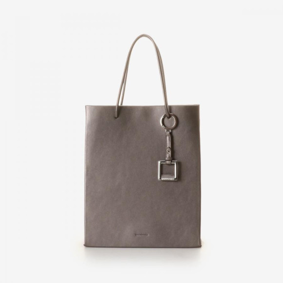 ３０%OFF★ショッパー風縦型トートバッグ