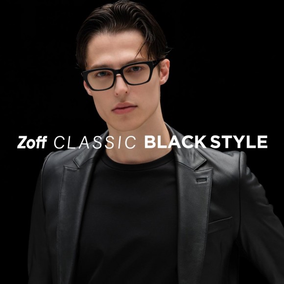＼目元に色気を添える、大人の男性のためのコレクション／★☆秋の新作「Zoff CLASSIC BLACK STYLE」★☆