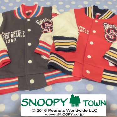 スヌーピーのベビー服が入荷しています！