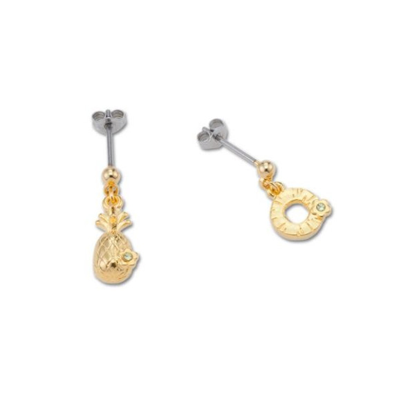 プチパイナップルピアス