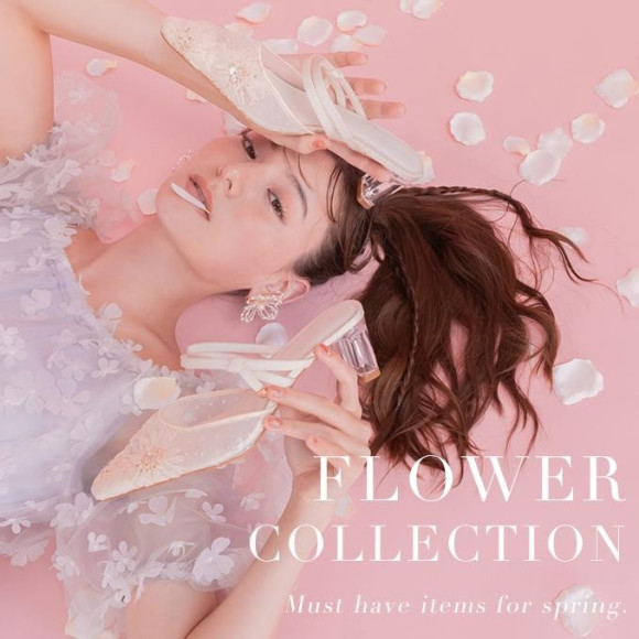 【RANDA（ランダ）】乙女心くすぐる 大人気“フラワーコレクション”今年も発売！