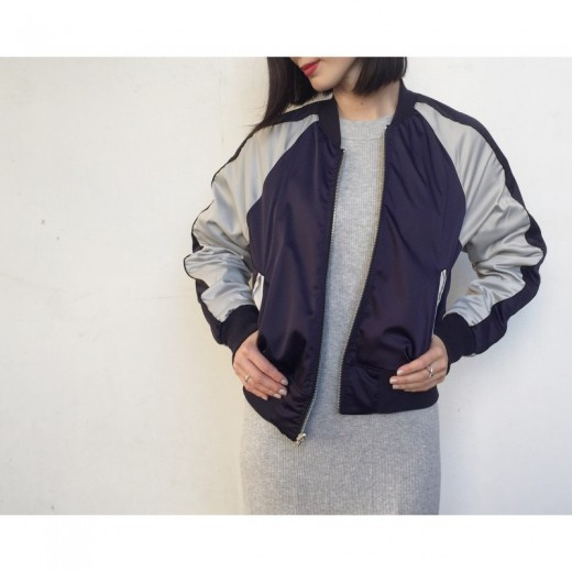 再入荷！リバーシブルMA-1ブルゾン