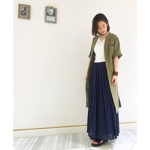 Militaryガウンコート