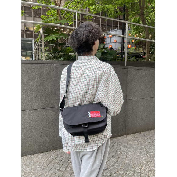 Manhattan Portage FUKUOKA【Nylon Messenger Bag JR Flap Zipper Pocket miffy】