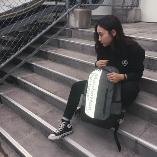 Manhattan Portage FUKUOKA Vol.39~【Logo on Reflector】Gray/Black~