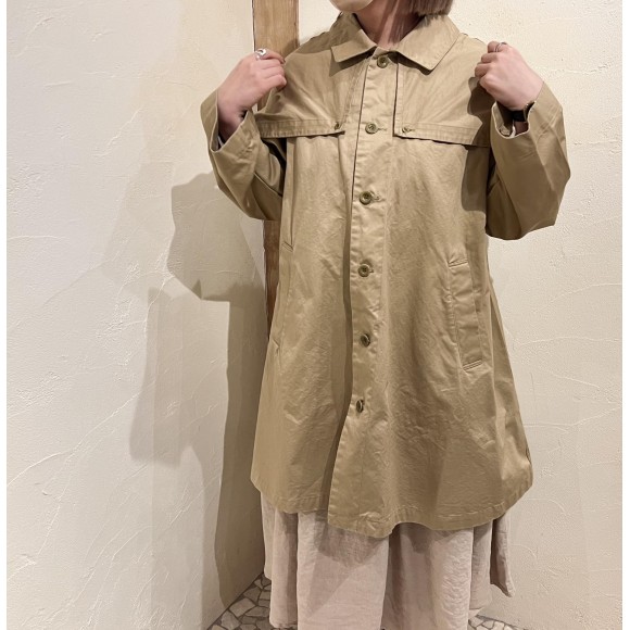 nest Robe 】コットンツイル超撥水 フロックロングジャケット | ネストローブ/ネストローブ コンフェクト・ショップニュース |  福岡PARCO-パルコ-