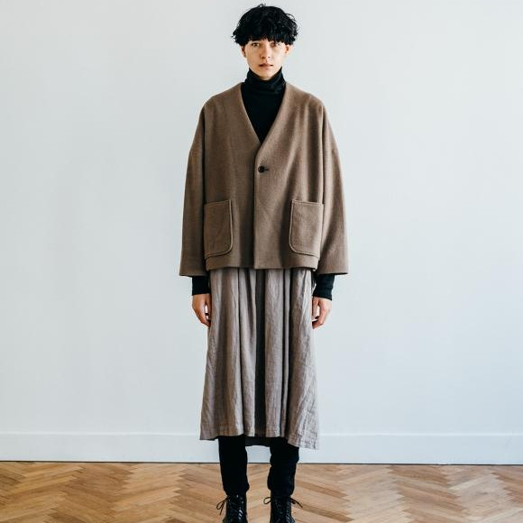 【 nest Robe 】 ウールモッサージャケット