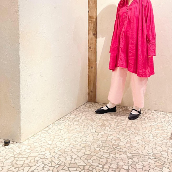 【UpcycleLino】ラグランスリーブチュニック