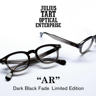 本日より！！！JULIUS TART OPTICAL AR “DARK BLACK FADE” LIMITED EDITION発売します！！！