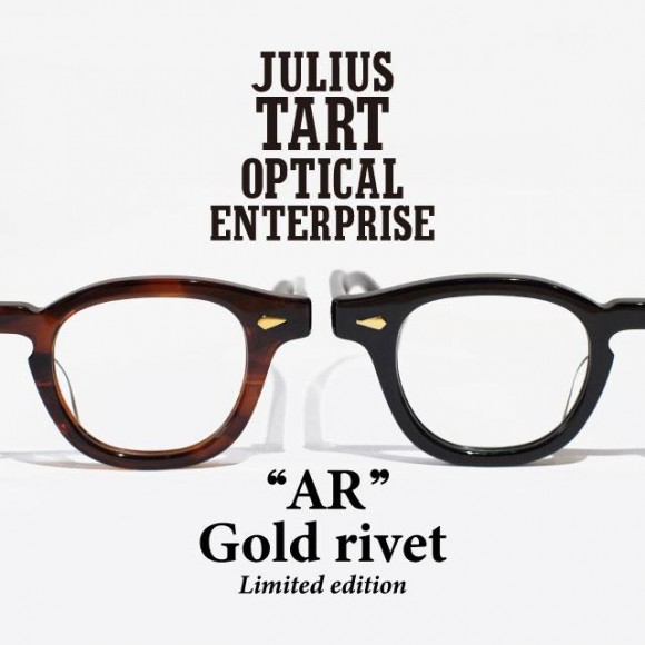JULIUS TART OPTICAL『AR』”ゴールドリベット” | ポーカーフェイス