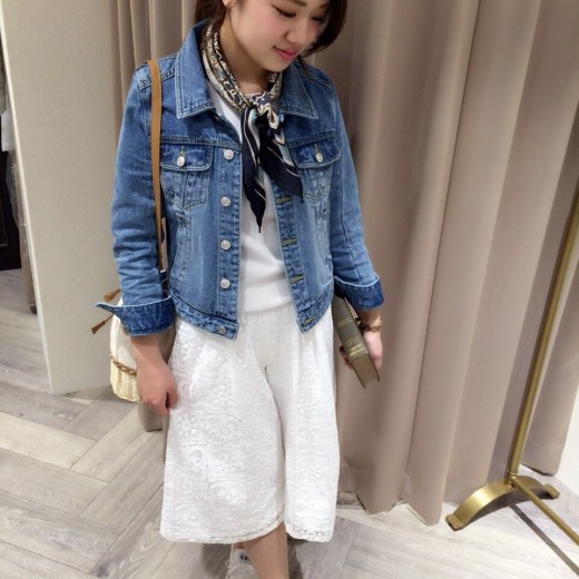 春デニムジャケット♡