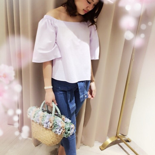 お花見コーデ(女子会編)