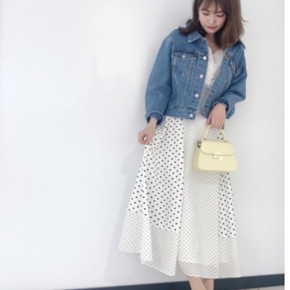 トレンド♡抜け衿デニムGジャン♡