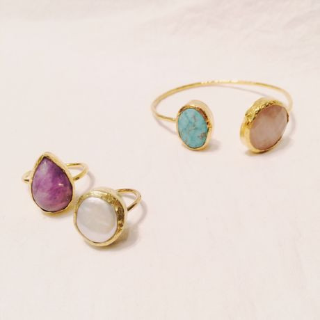 天然石accessory set 011