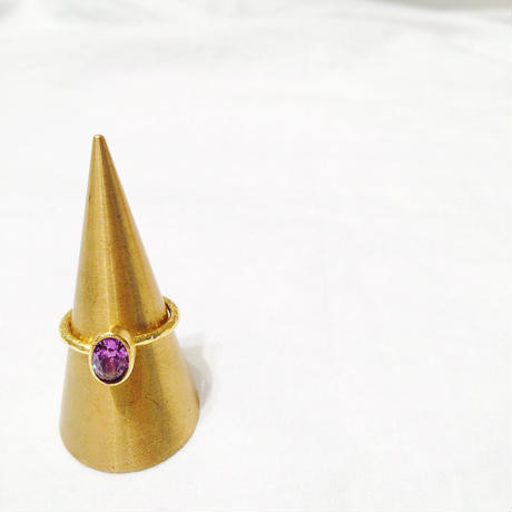 天然石【zircon purple】1粒 ring
