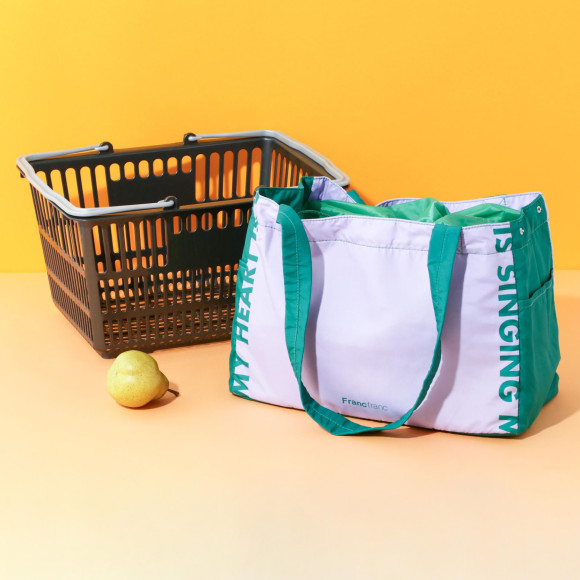 【NEW】暑くなってきた時期のお買い物に…！〔バイカラー保冷バッグシリーズ〕