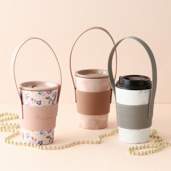 【NEW】 A popular convenience store coffee hippoch with a handle has a new design that is cute for adults.★