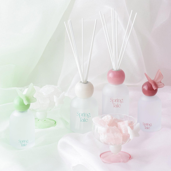 【NEW】春を感じられるような花と蝶をイメージしたデザインのフレグランスシリーズをご紹介♩
